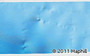 Physical 3D Map of the area around 35° 6' 5" S, 130° 58' 29" E