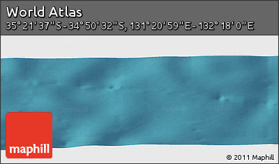 Satellite Panoramic Map of the Area around 35° 6' 5" S, 131° 49' 29" E