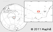 Blank Location Map of the area around 35° 6' 5" S, 146° 16' 30" E