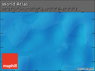 Political Map of the Area around 35° 6' 5" S, 14° 31' 30" E