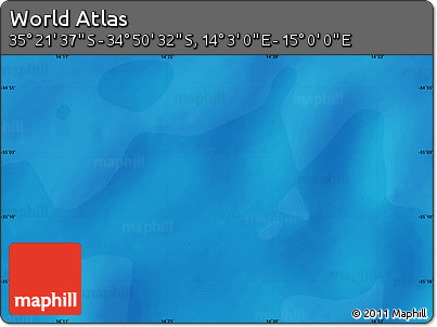 Political Map of the Area around 35° 6' 5" S, 14° 31' 30" E