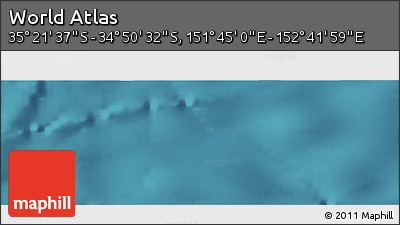 Satellite Panoramic Map of the Area around 35° 6' 5" S, 152° 13' 29" E