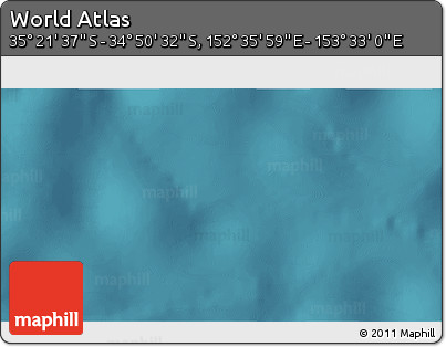 Satellite 3D Map of the Area around 35° 6' 5" S, 153° 4' 29" E