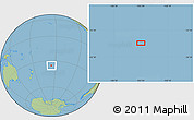 Savanna Style Location Map of the area around 35° 6' 5" S, 155° 28' 29" W