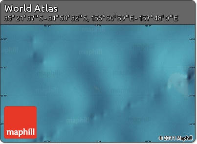 Satellite Map of the Area around 35° 6' 5" S, 157° 19' 29" E
