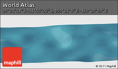 Satellite Panoramic Map of the Area around 35° 6' 5" S, 159° 52' 30" E