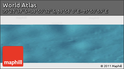 Satellite Panoramic Map of the Area around 35° 6' 5" S, 15° 22' 30" E