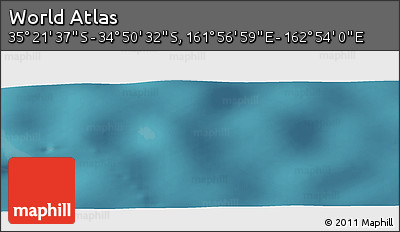 Satellite Panoramic Map of the Area around 35° 6' 5" S, 162° 25' 30" E