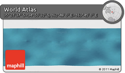 Satellite Panoramic Map of the Area around 35° 6' 5" S, 163° 16' 30" E