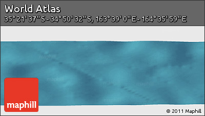 Satellite Panoramic Map of the Area around 35° 6' 5" S, 164° 7' 30" E