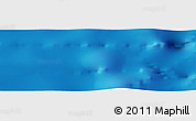 Physical Panoramic Map of the area around 35° 6' 5" S, 166° 31' 30" W