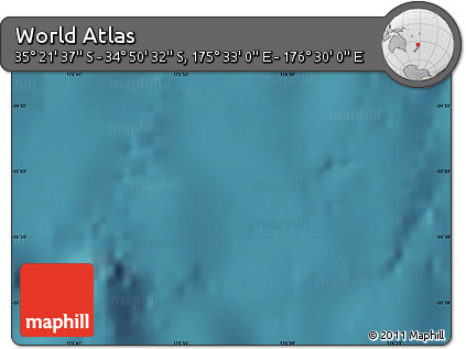 Satellite Map of the Area around 35° 6' 5" S, 176° 1' 30" E