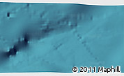 Satellite 3D Map of the area around 35° 6' 5" S, 25° 34' 30" E