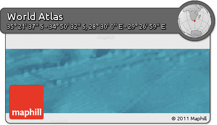 Satellite Panoramic Map of the Area around 35° 6' 5" S, 28° 58' 30" E