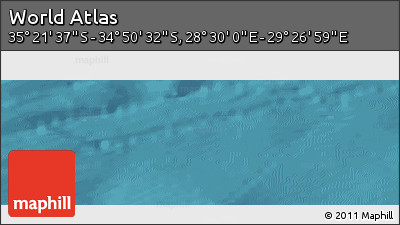 Satellite Panoramic Map of the Area around 35° 6' 5" S, 28° 58' 30" E