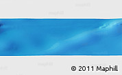 Physical Panoramic Map of the area around 35° 6' 5" S, 32° 13' 30" W