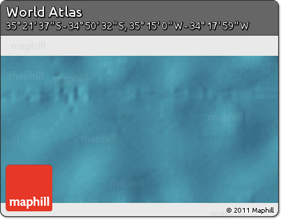 Satellite 3D Map of the Area around 35° 6' 5" S, 34° 46' 29" W