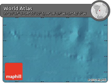 Satellite Map of the Area around 35° 6' 5" S, 38° 10' 29" W