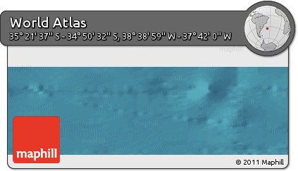 Satellite Panoramic Map of the Area around 35° 6' 5" S, 38° 10' 29" W