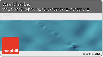 Satellite Panoramic Map of the Area around 35° 6' 5" S, 40° 1' 29" E