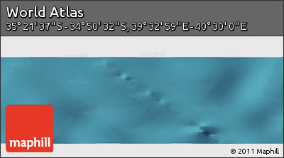 Satellite Panoramic Map of the Area around 35° 6' 5" S, 40° 1' 29" E
