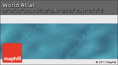 Satellite Panoramic Map of the Area around 35° 6' 5" S, 40° 52' 30" E