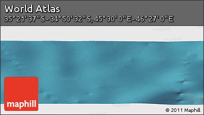 Satellite Panoramic Map of the Area around 35° 6' 5" S, 45° 58' 30" E