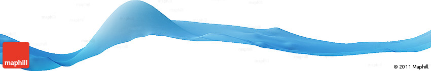 Shaded Relief Horizon Map of the Area around 35° 6' 5" S, 54° 28' 30" E