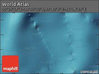 Satellite Map of the Area around 35° 6' 5" S, 56° 10' 29" E