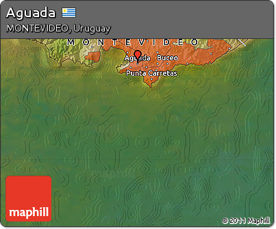 Satellite Map of Aguada