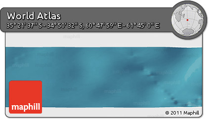 Satellite Panoramic Map of the Area around 35° 6' 5" S, 61° 16' 29" E