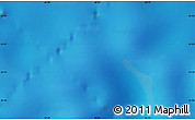 Physical Map of the area around 35° 6' 5" S, 68° 4' 29" E