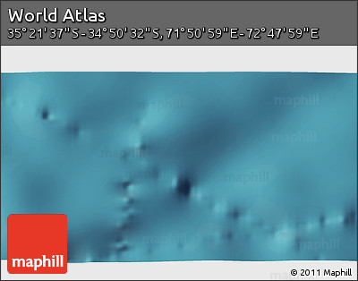 Satellite 3D Map of the Area around 35° 6' 5" S, 72° 19' 29" E