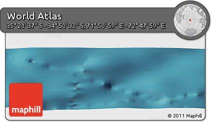 Satellite Panoramic Map of the Area around 35° 6' 5" S, 72° 19' 29" E
