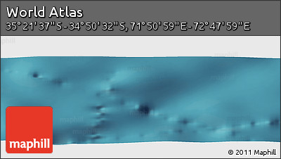 Satellite Panoramic Map of the Area around 35° 6' 5" S, 72° 19' 29" E