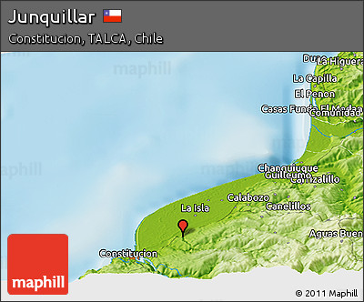 Physical Panoramic Map of Junquillar