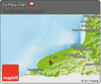 Physical Panoramic Map of Junquillar