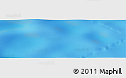 Physical Panoramic Map of the area around 35° 6' 5" S, 76° 34' 29" E