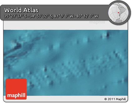 Satellite 3D Map of the Area around 35° 6' 5" S, 80° 40' 30" W