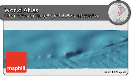Satellite Panoramic Map of the Area around 35° 6' 5" S, 81° 31' 30" W