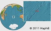 Satellite Location Map of the area around 35° 6' 5" S, 82° 31' 30" E