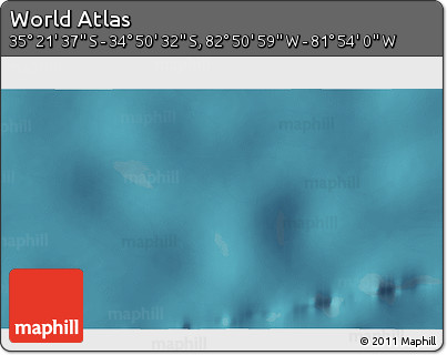 Satellite 3D Map of the Area around 35° 6' 5" S, 82° 22' 30" W