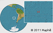 Satellite Location Map of the area around 35° 6' 5" S, 89° 10' 30" W