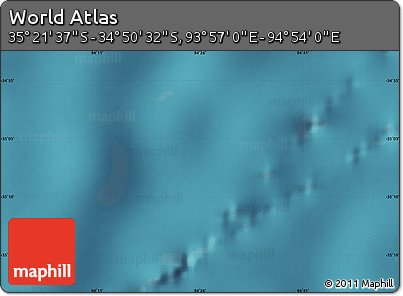 Satellite Map of the Area around 35° 6' 5" S, 94° 25' 30" E