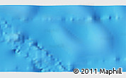 Physical 3D Map of the area around 35° 6' 5" S, 98° 31' 30" W