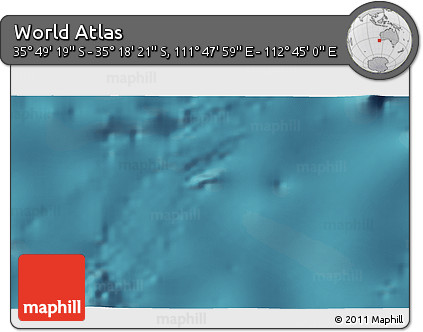 Satellite 3D Map of the Area around 35° 33' 50" S, 112° 16' 30" E