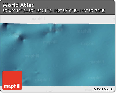 Satellite 3D Map of the Area around 35° 33' 50" S, 113° 7' 30" E