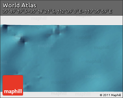 Satellite 3D Map of the Area around 35° 33' 50" S, 113° 7' 30" E