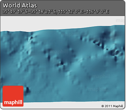 Satellite 3D Map of the Area around 35° 33' 50" S, 115° 40' 30" E