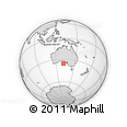 Outline Map of the Area around 35° 33' 50" S, 131° 49' 29" E, rectangular outline